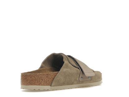 Birkenstock Kyoto Nubuck Suede Taupe