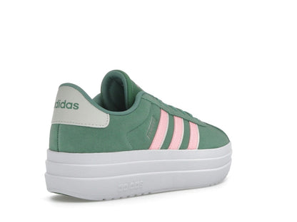 adidas VL Court Bold Preloved Green Pink Spark Ivory (Women's)