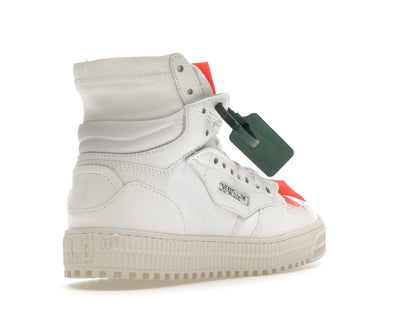 OFF-WHITE Off Court 3.0 Leather White White Orange (Bold Medial Logo)