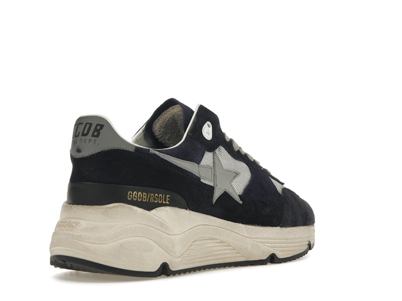 Golden Goose Running Sole Black Navy Grey
