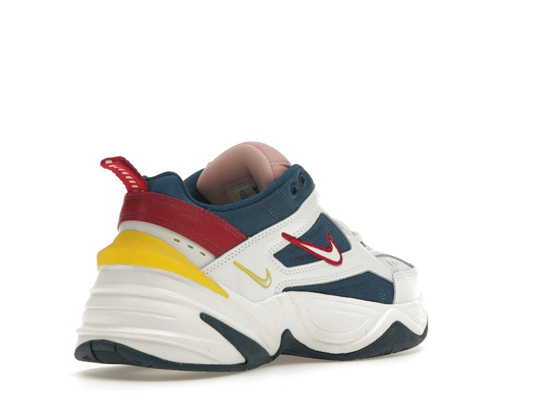 Nike M2K Tekno Blue Force Summit White Chrome Yellow (Women's)