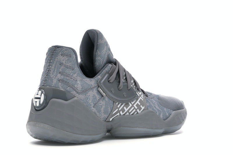 adidas Harden Vol. 4 Grey Three Cloud White