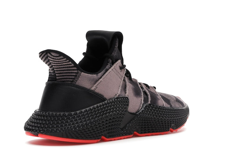 adidas Prophere Bleached Black Solar Red