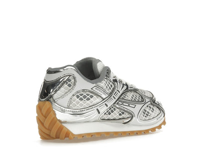 Bottega Veneta Orbit Silver White (Women's)