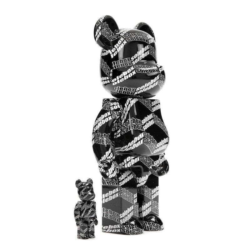 Bearbrick x Solebox Pattern 100% & 400% Set