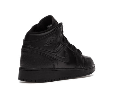 Jordan 1 Mid Black (GS)