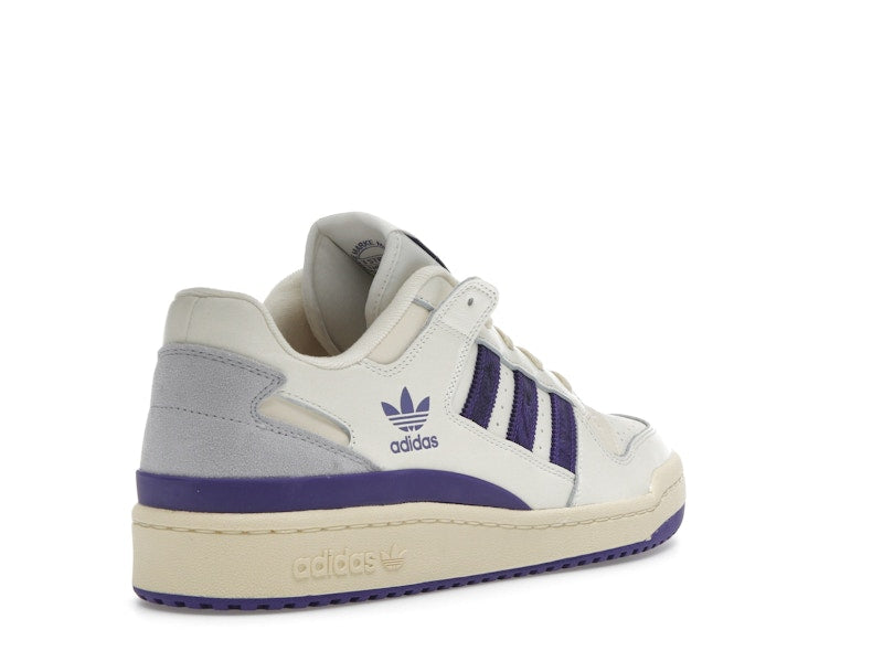 adidas Forum Low CL Cream White Collegiate Purple Warm Vanilla