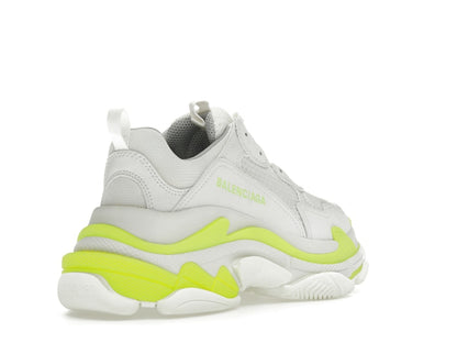 Balenciaga Triple S White Fluo Yellow (Women's)