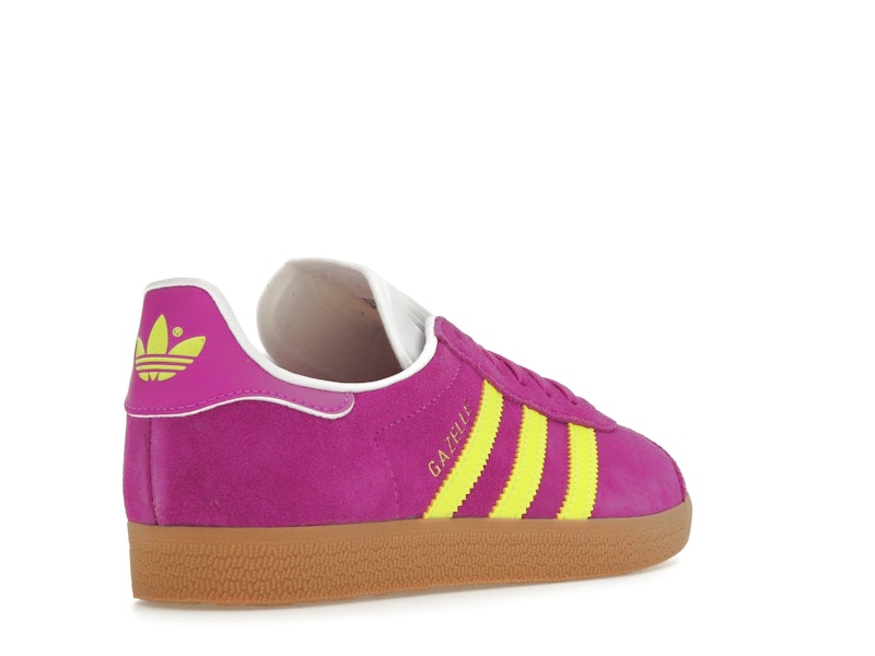 adidas Gazelle Purple Burst Solar Yellow (Women's)