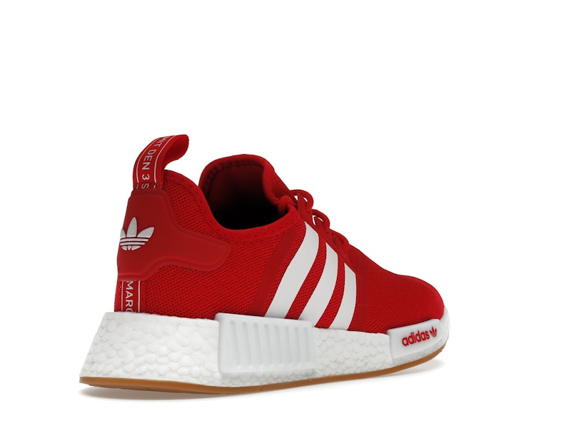 adidas NMD R1 Vivid Red White Gum