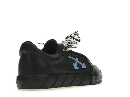 OFF-WHITE Vulc Low Black/Blue Leather SS21