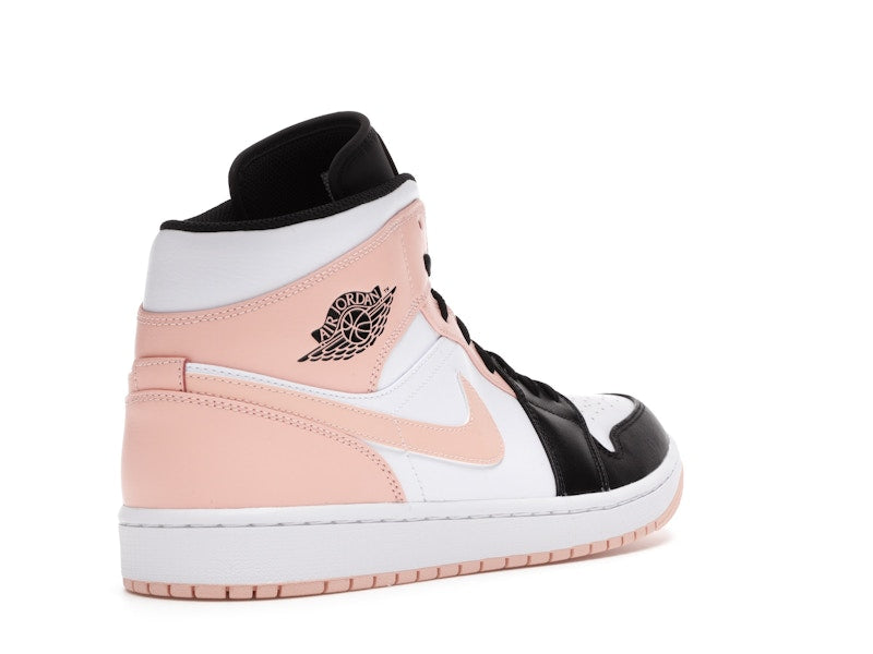Jordan 1 Mid Arctic Orange Black Toe