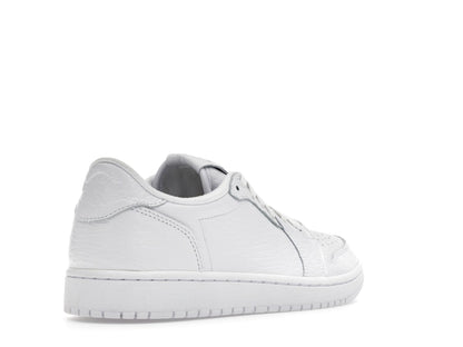 Jordan 1 Retro Low Swooshless Triple White (2025)