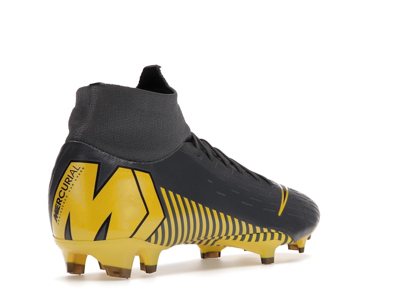 Nike Mercurial Superfly 6 Pro FG Grey Opti Yellow