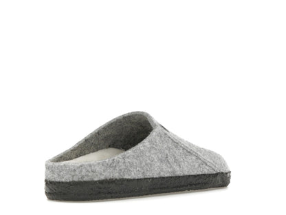 Birkenstock Zermatt Shearling Clog Wool Felt Light Gray