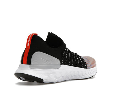 Nike React Phantom Run Flyknit 2 Black Team Orange