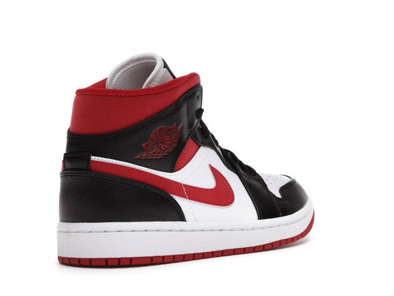 Jordan 1 Mid Gym Red Black White