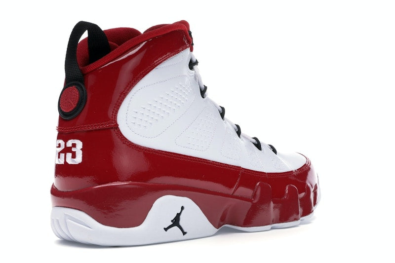 Jordan 9 Retro White Gym Red
