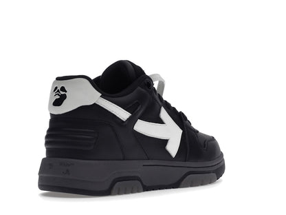 OFF-WHITE Out Of Office OOO Low Tops Black Grey White SS22
