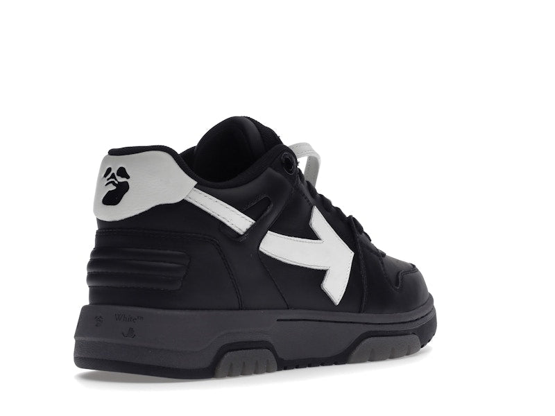 OFF-WHITE Out Of Office OOO Low Tops Black Grey White SS22