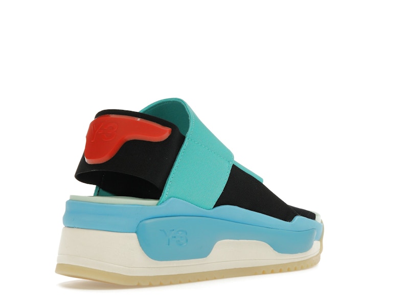 adidas Y-3 Hokori Sandal Black Mint Cyan