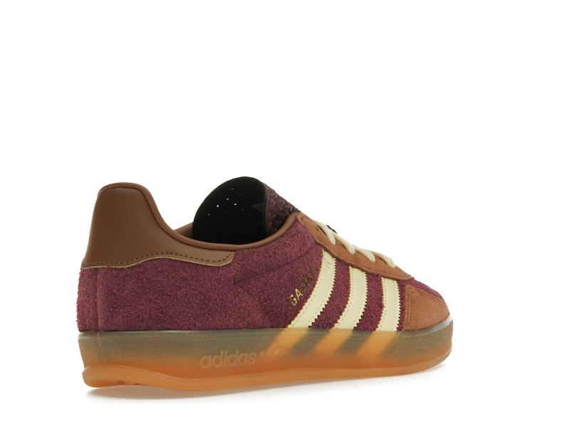 adidas Gazelle Indoor Maroon Almost Yellow