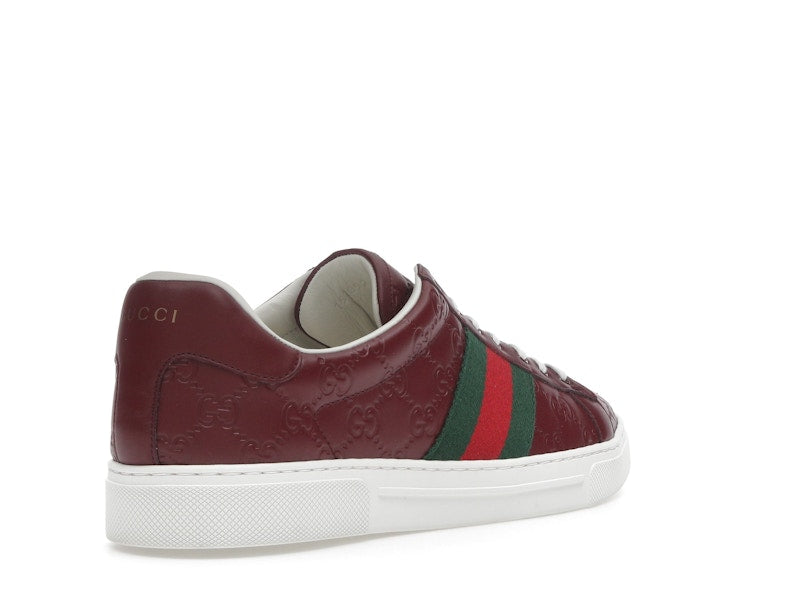 Gucci Ace Web Red Rosso Ancora