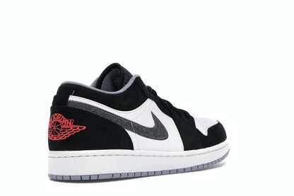 Jordan 1 Low Black White Wolf Grey Infrared 23