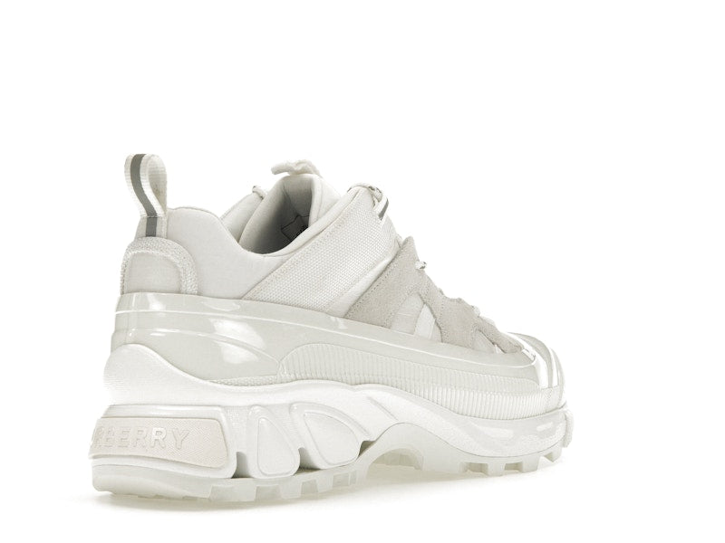 Burberry Arthur White Suede