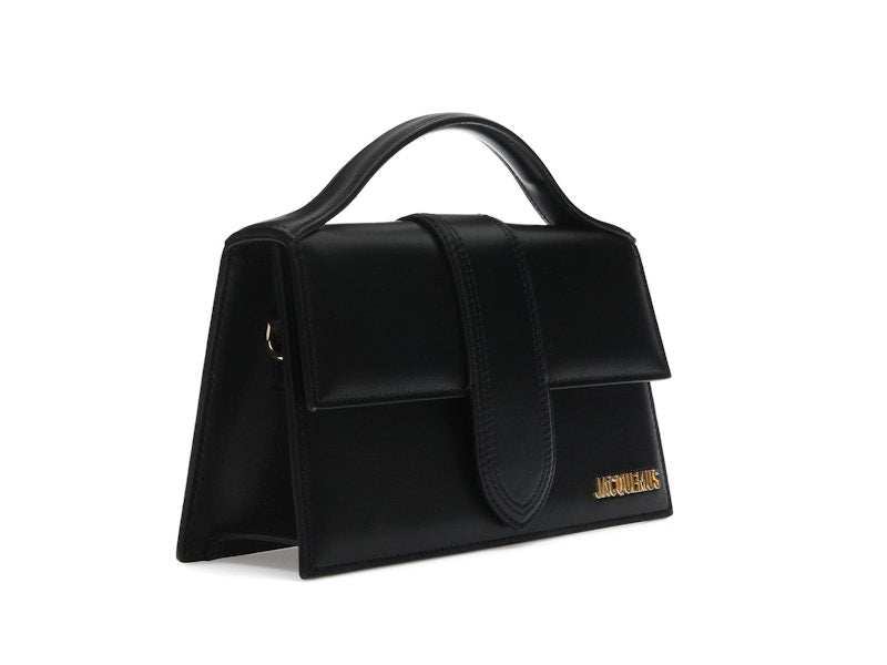 Jacquemus Le Grand Bambino Crossbody Strap Handbag Black