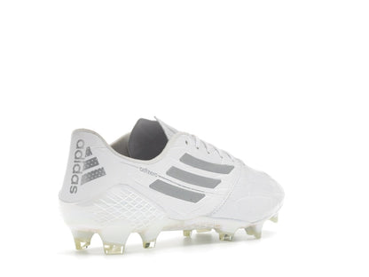 adidas Adizero F50 4 Leather FG White Silver Metallic