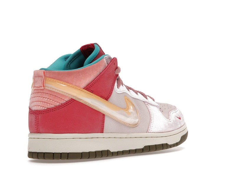 Nike Dunk Mid Social Status Free Lunch Strawberry Milk