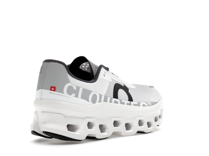 On Running Cloudmonster White Black (Women's)