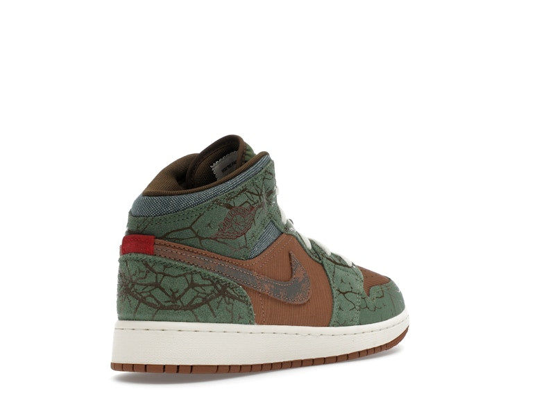 Jordan 1 Mid Treeline (GS)