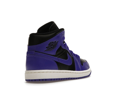 Jordan 1 Mid Purple Black (Women's)