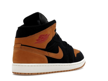 Jordan 1 Mid SE Black Flax