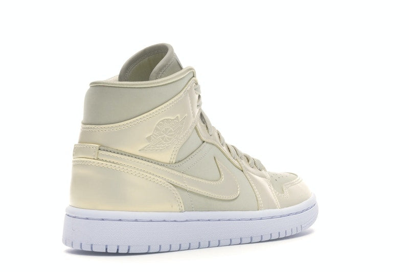 Jordan 1 Mid Goose Feather Yellow (Women's)
