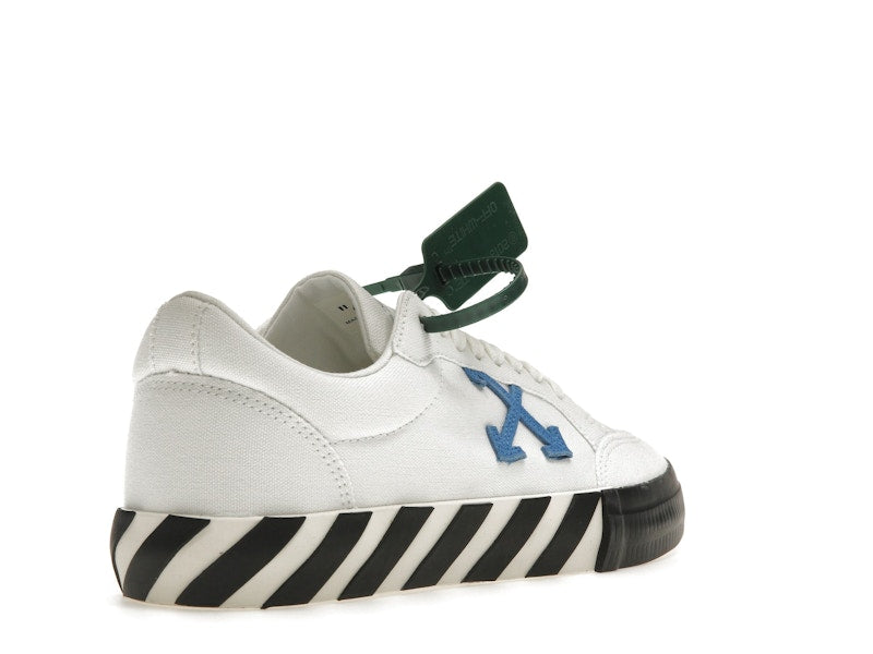 OFF-WHITE Low Vulcanized Canvas White Blue