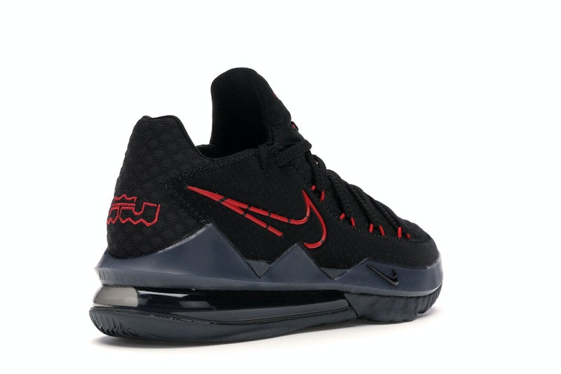 Nike LeBron 17 Low Black Red Dark Grey