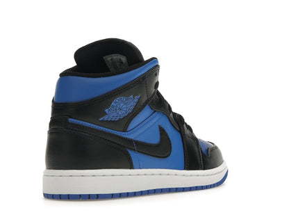 Jordan 1 Mid Black Royal Blue