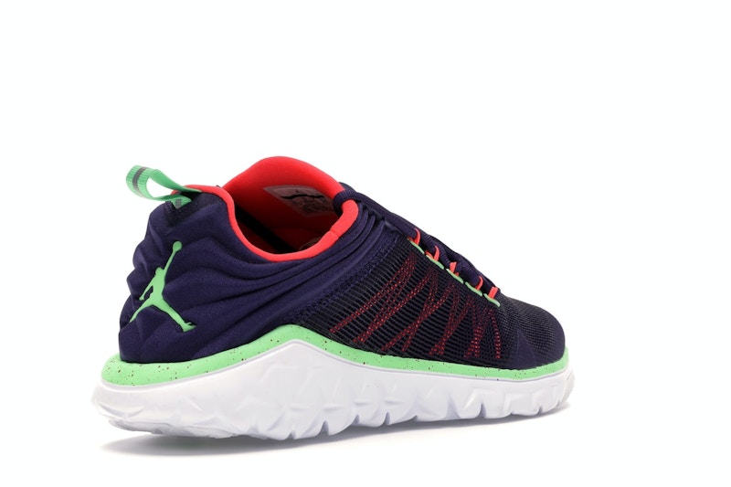 Jordan Flight Flex Trainer Ink/Lt Psn Green-Infrrd 23-White