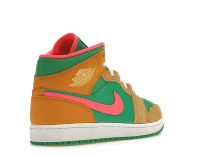 Jordan 1 Mid SE Wheat Watermelon