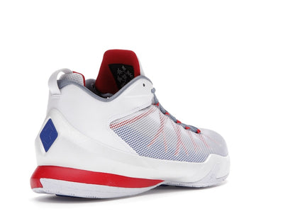 Jordan Cp3.Viii Ae White/Game Royal-Spirit Red-Cool Blue