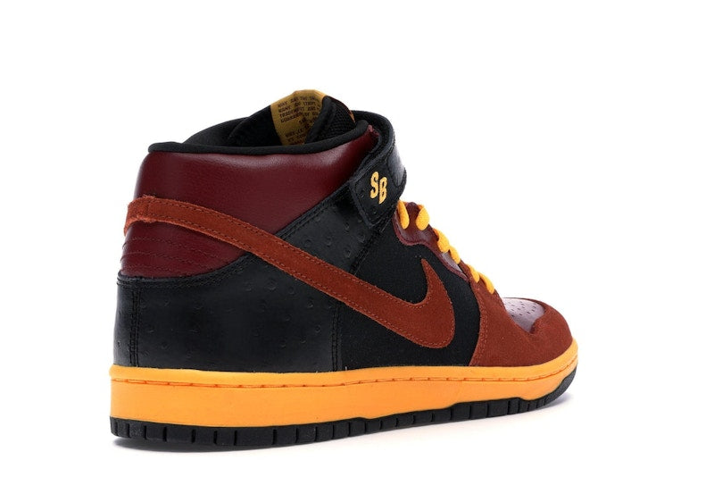 Nike SB Dunk Mid Ostrich Team Red