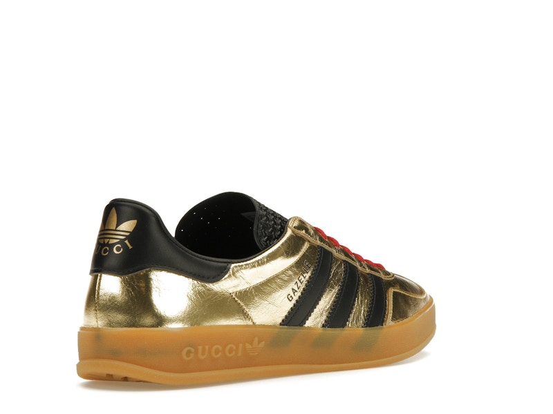 adidas x Gucci Gazelle Metallic Gold