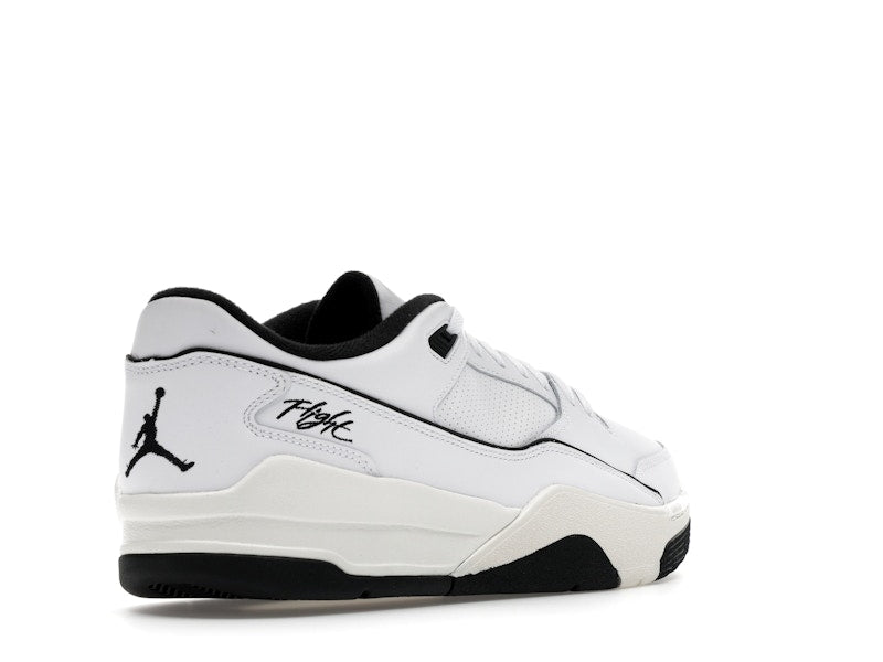 Jordan Flight Court White Sail Black