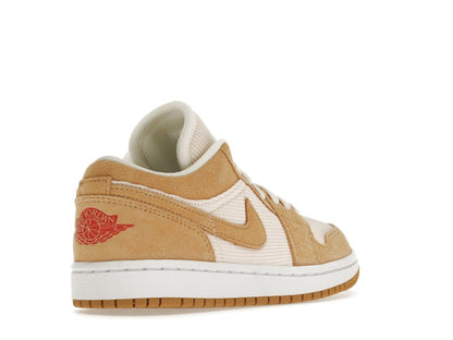 Jordan 1 Low SE Twine Orange Quartz Corduroy (Women's)