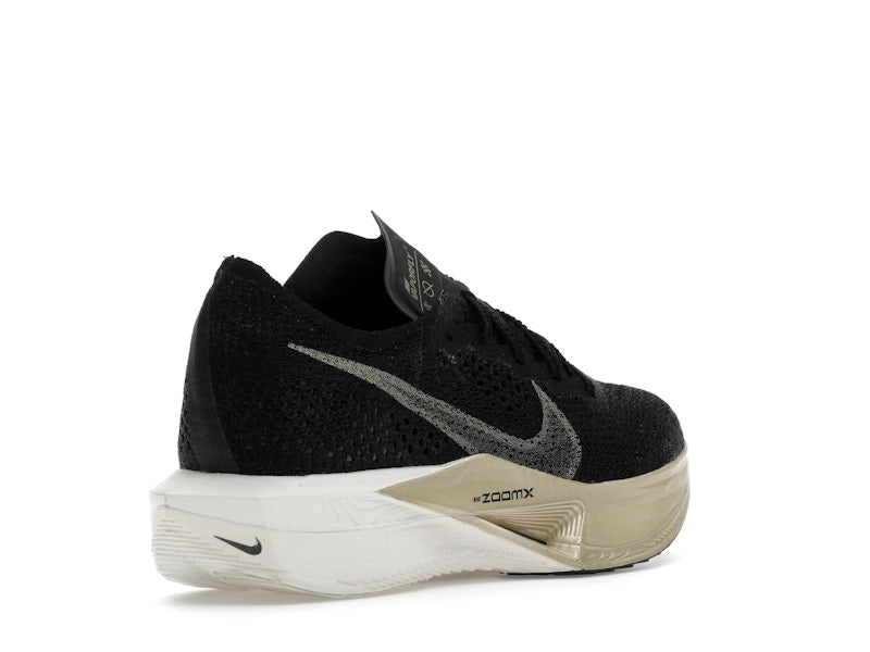 Nike ZoomX Vaporfly 3 Black Metallic Gold Grain (Women's)