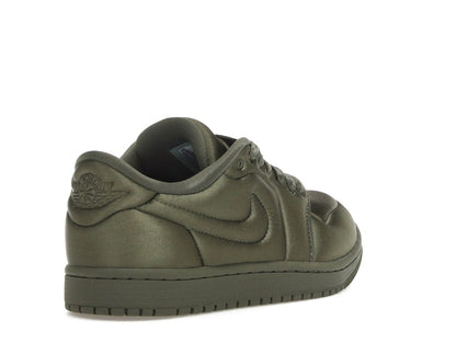 Jordan 1 Low Method of Make Satin Medium Olive (Women's)