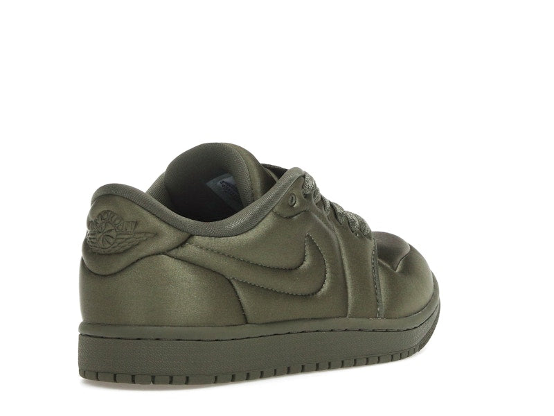Jordan 1 Low Method of Make Satin Medium Olive (Women's)